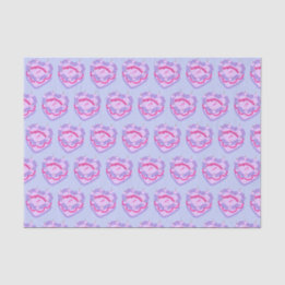 Papier Mousseline Sagittarius Zodiac Coquette Coeur Gâteau d'anniver