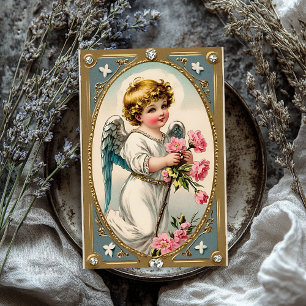 Papier Mousseline Saint-Ange victorien vintage Saint-Valentin