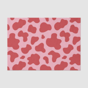 Papier Mousseline Saint-Valentin western Impression vache Cowgirl Ro