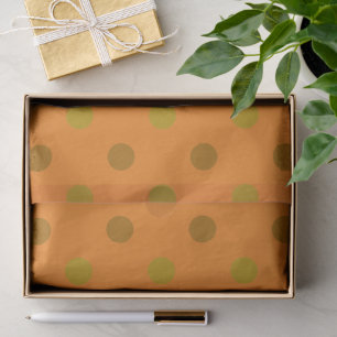 Papier Mousseline Saison automne Polka Motif