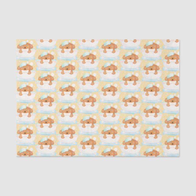 Papier Mousseline Salon de toilettage des chiens (Recto)