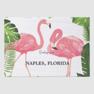 Papier Mousseline Salutations de Naples, Floride