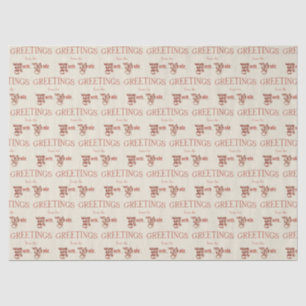 Papier Mousseline Salutations du pôle Nord