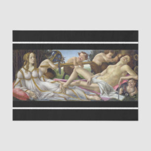 Papier Mousseline Sandro Botticelli - Vénus et Mars