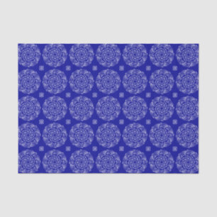 Papier Mousseline Sapphire Mandala