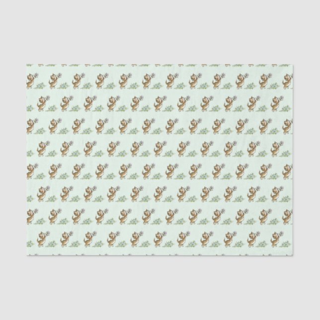 Papier Mousseline Sarah Kay, chatons (Recto)