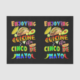 Papier Mousseline Savourez Une Cuisine Sur Le Cinco De Mayo