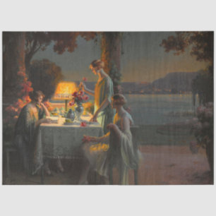 Papier Mousseline Scène Art déco par Delphin Enjolras Découpage