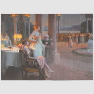 Papier Mousseline Scène Art déco par Delphin Enjolras Découpage