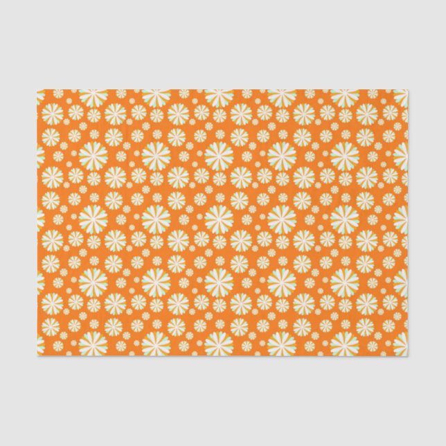 Papier Mousseline Schéma de la fleur d'oie (Recto)
