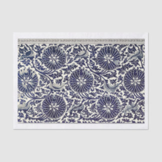 Papier Mousseline Schéma floral