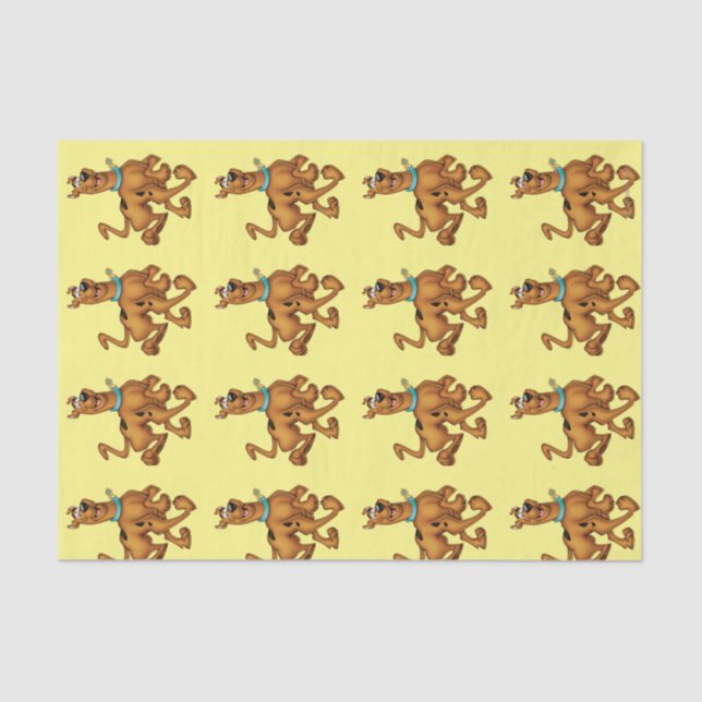 Papier Mousseline Scooby-Doo Joyeuse Marche (Recto)