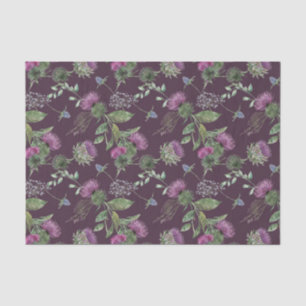 Papier Mousseline Scottish Floral et série Tartan Design 2