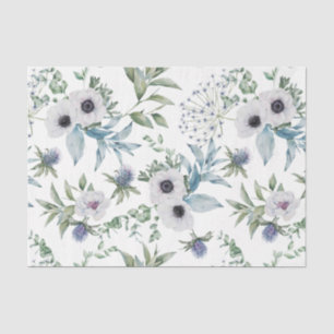 Papier Mousseline Scottish Floral et Tartan Series Design 17