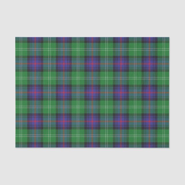 Papier Mousseline Scottish Gifts Clan Sutherland Tartan (Recto)