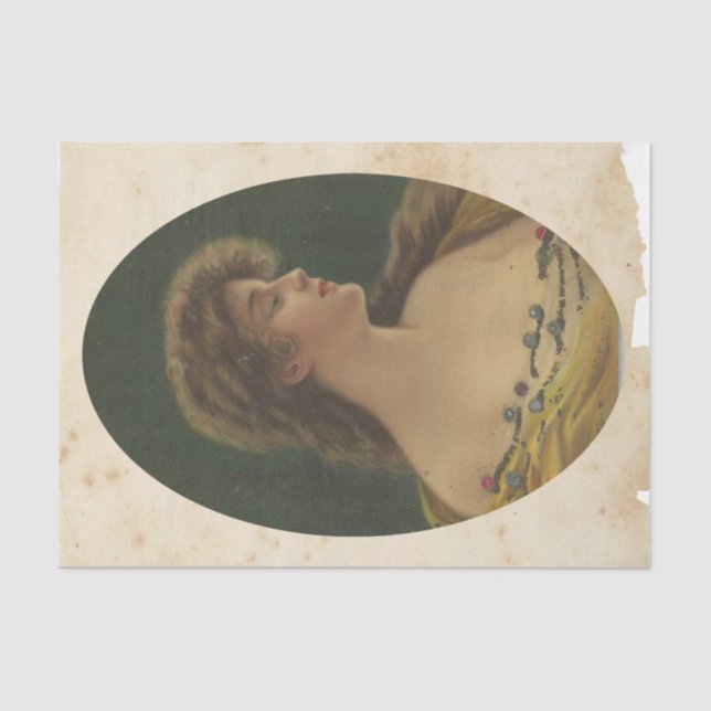 Papier Mousseline Scrap Ephemera Design Series #19 (Recto)