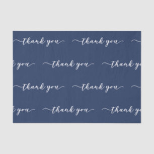 Papier Mousseline Script manuscrit Merci