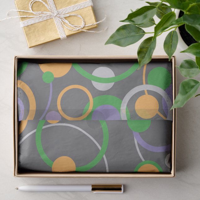 Papier Mousseline Secondary Whimsy Bubbles Tissue Paper (Cadeau)