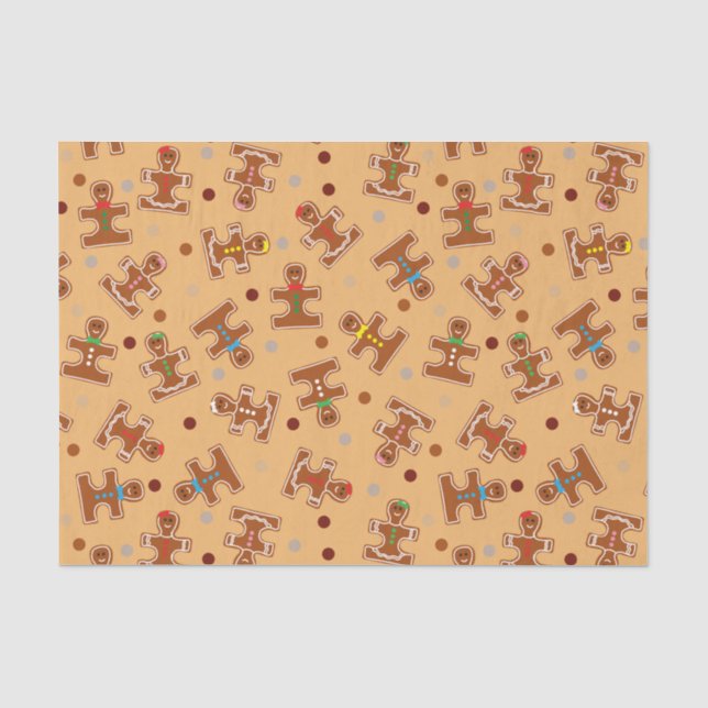 Papier Mousseline Sensibilisation sur l'autisme de pain d'épice de (Recto)