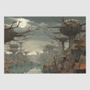 Papier Mousseline Sérénité du surréalisme artistique