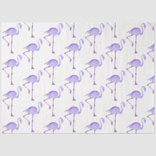Papier Mousseline Série de design Flamingo à l'aquarelle 11