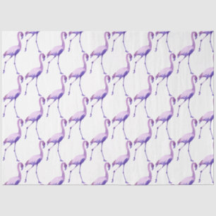 Papier Mousseline Série de design Flamingo aquarelle 12