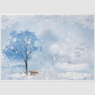 Papier Mousseline Série de design Winter Wonderland 6