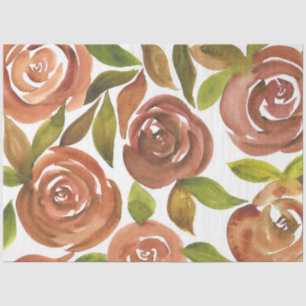 Papier Mousseline Série de dessins floraux d'automne 5