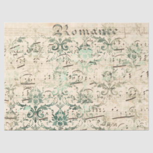 Papier Mousseline Série de papiers sépia Ephemera Design 12