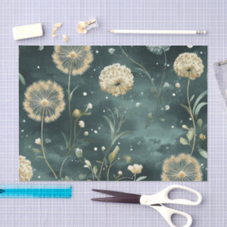 Papier Mousseline Série Design Pissenlit #15