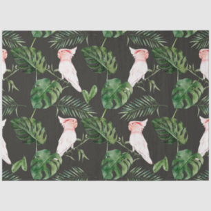 Papier Mousseline Série d'oiseaux tropicaux : Matrices Design 6