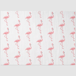 Papier Mousseline Série Flamingo Tropical Design 14