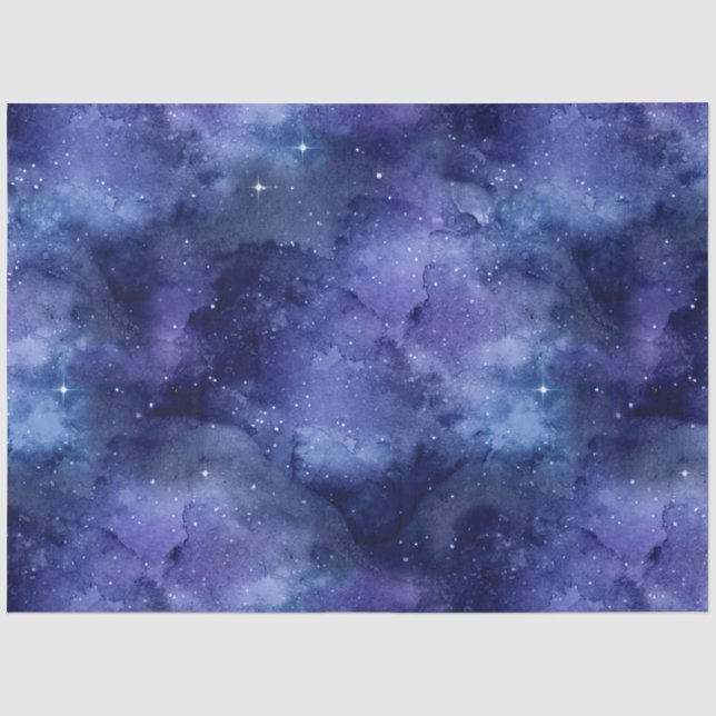 Papier Mousseline Série Galaxy Moon Design 2 (Recto)