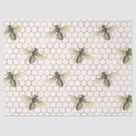 Papier Mousseline Série Honey Bee Design 7