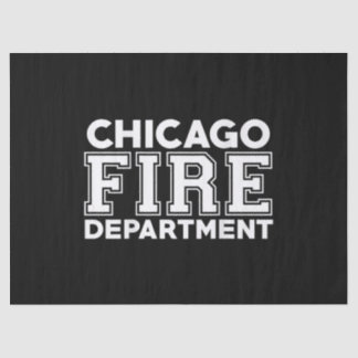 Papier Mousseline Service des pompiers de Chicago Secourt