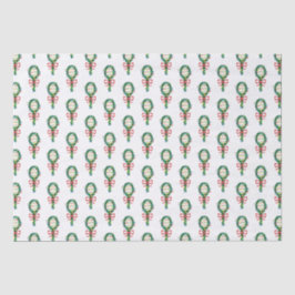 Papier Mousseline Servir Cette Raquette De Tennis De Noël