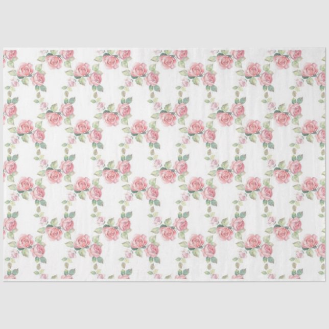 Papier Mousseline Shabby Chic Collage Series Design 13 (Recto)