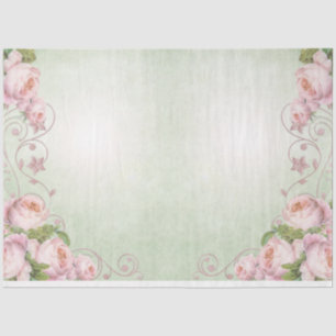 Papier Mousseline Shabby Chic Collage Series Design 6