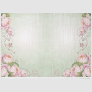 Papier Mousseline Shabby Chic Collage Series Design 6