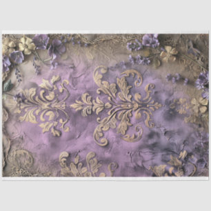 Papier Mousseline Shabby Chic, Floral & Demask Digital Mixed Media