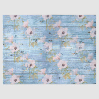 Papier Mousseline Shabby Chic Wood Series Design 4