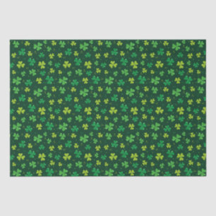 Papier Mousseline Shamrocks de la Saint Patrick