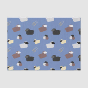 Papier Mousseline Sheeps & Shears