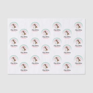 Papier Mousseline Shelter Dog Rainbow Anniversaire