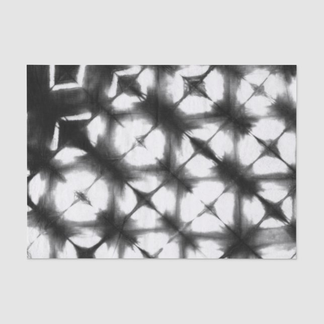 Papier Mousseline Shibori I graphique (Recto)
