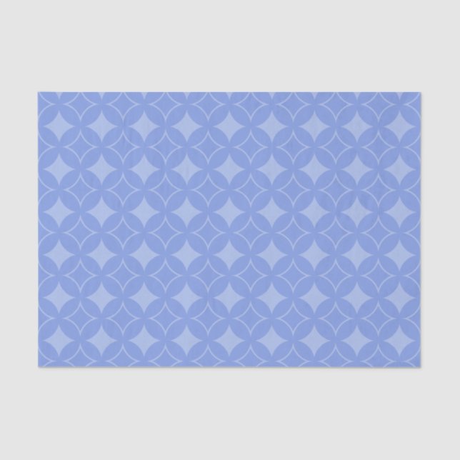 Papier Mousseline Shippo Periwinkle (Recto)