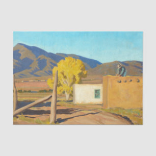 Papier Mousseline Signes d'automne 1931 par Maynard Dixon