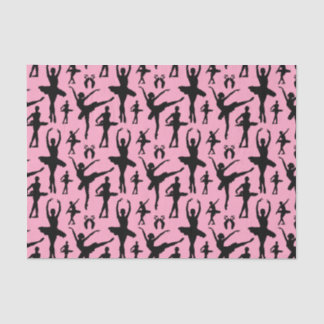 Papier Mousseline Silhouette de ballerine