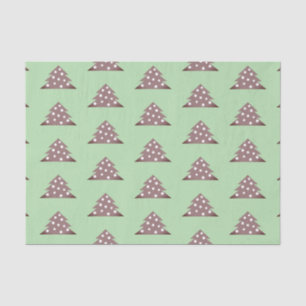 Papier Mousseline Simple arbre de Noël vert Patten Holiday