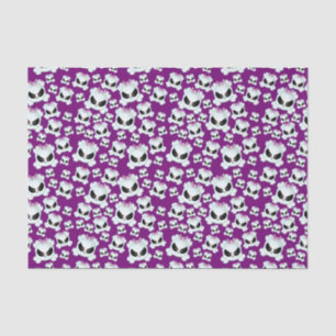 Papier Mousseline Skullz Girly